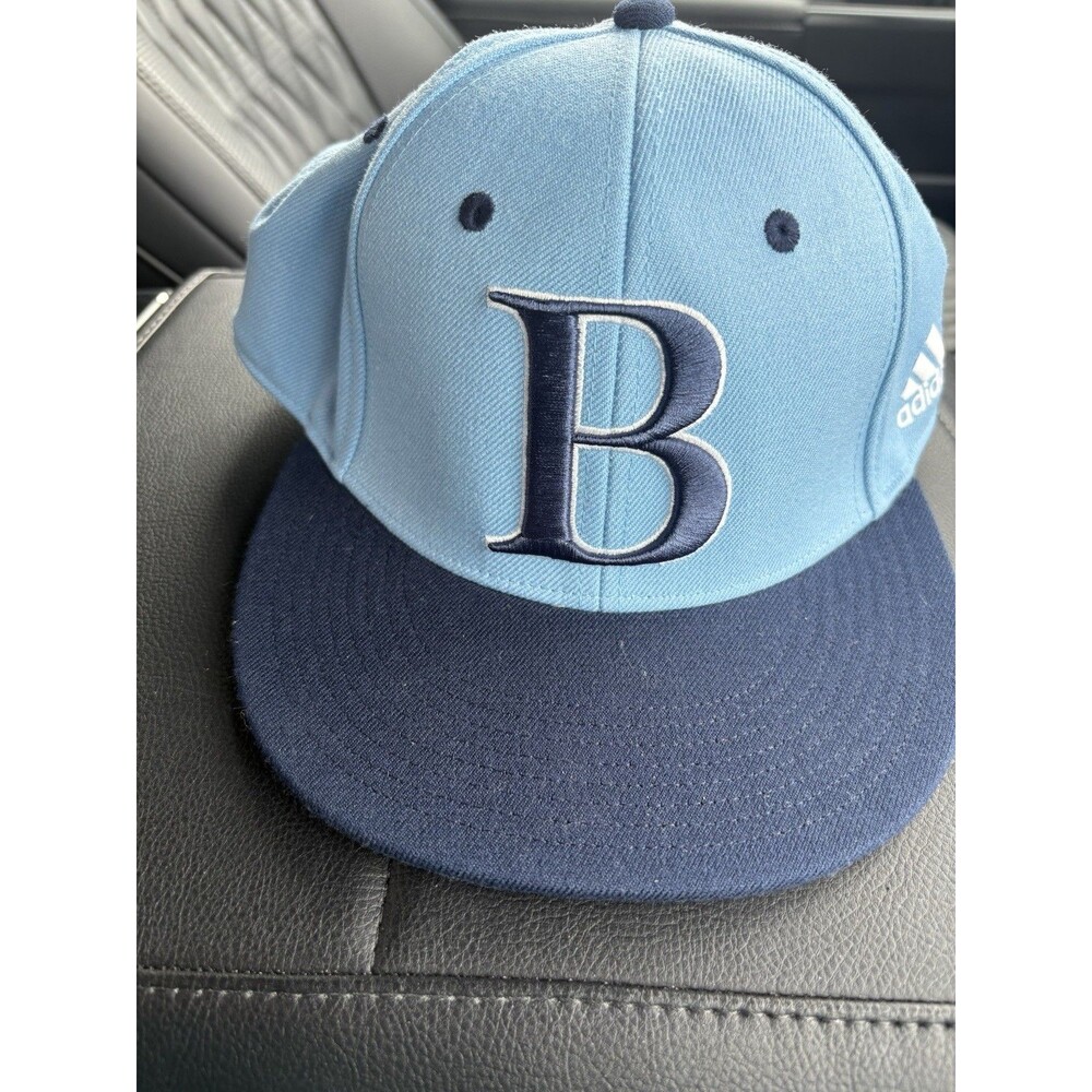 Adidas Bruins Baseball Cap Size M/L NWT Navy Blue Flat Bill Ight Blue Cap
